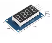 TM1637 LED Display Module For Arduino 7 Segment 4 Bits 0.36Inch Clock RED Anode Digital Tube Four Serial Driver Board Pack – KSH 300 at CLOUD SENSORS Mombasa – Quality electronics in Kenya