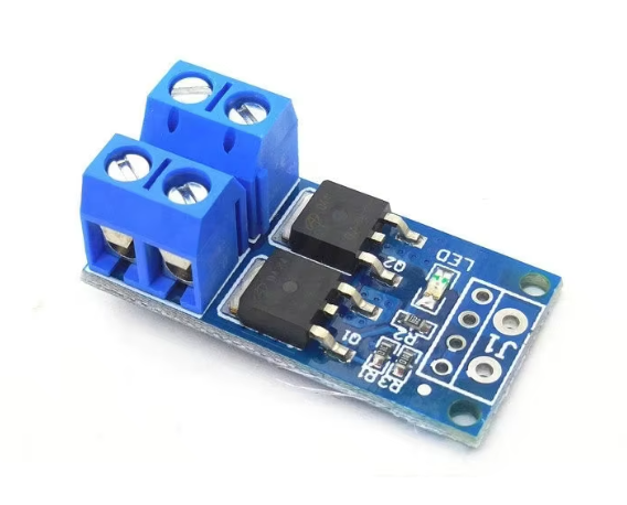 15A 400W MOS FET Trigger Switch Drive Module DC 5V-36V PWM Regulator Control Panel Motor control board – KSH 150 at CLOUD SENSORS Mombasa – Top quality motors. Best electronics in Kenya. Shop now for Arduino, ESP32, sensors and IoT devices.