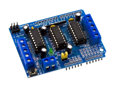 L293D Motor Drive Shield dual for arduino – KSH 800 at CLOUD SENSORS Mombasa – Top quality actuators. Best electronics in Kenya. Shop now for Arduino, ESP32, sensors and IoT devices.