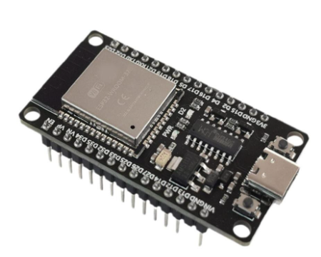 Alternate view of ESP32 DEV
