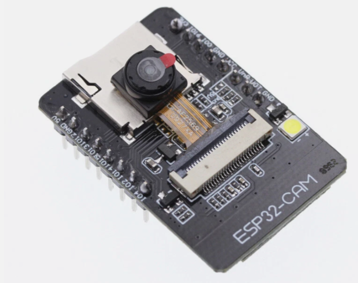 Alternate view of ESP32-CAM WiFi Bluetooth Camera Development Board