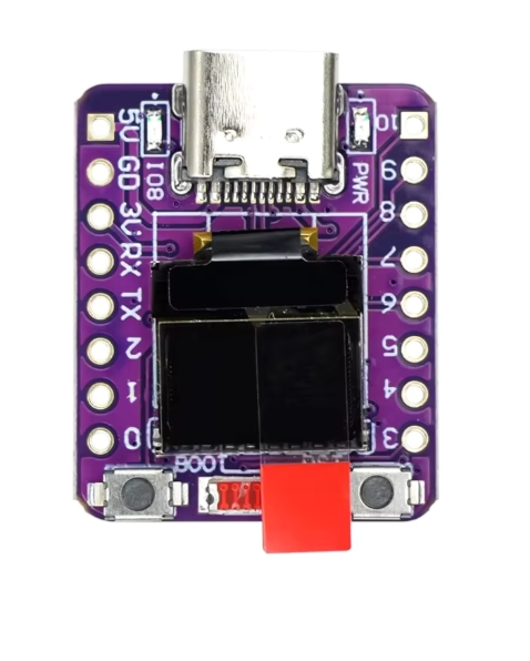 ESP32-C3 OLED development board with 0.42 inch OLED module ceramic antenna wifi Bluetooth ESP32 supermini development board – KSH 1,200 at CLOUD SENSORS Mombasa – Top quality microcontrollers. Best electronics in Kenya. Shop now for Arduino, ESP32, sensors and IoT devices. - View 4