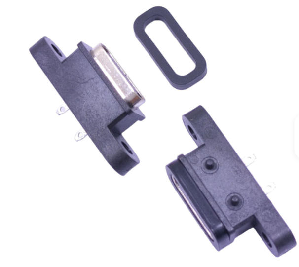 Type-C 2Pin Waterproof Strip Line Of Solder Joint Female Connector Jack Charging Port USB Socket Connector – KSH 100 at CLOUD SENSORS Mombasa – Top quality connectors. Best electronics in Kenya. Shop now for Arduino, ESP32, sensors and IoT devices. - View 4