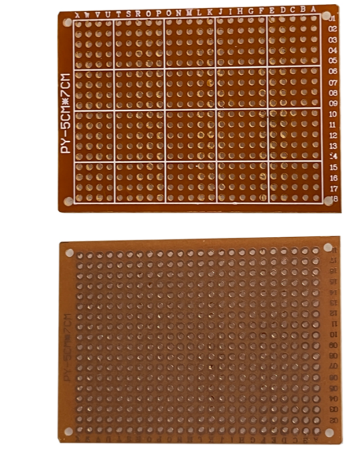 Dotted Veroboard (Perforated Prototyping Board) – KSH 70 at CLOUD SENSORS Mombasa – Top quality connectors. Best electronics in Kenya. Shop now for Arduino, ESP32, sensors and IoT devices. - View 4