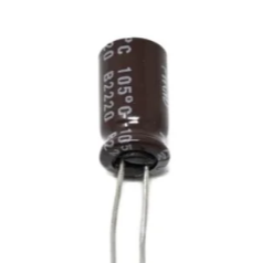 220uf 10v Aluminum Electrolytic Capacitor – KSH 20 at CLOUD SENSORS Mombasa – Top quality capacitors and resistors. Best electronics in Kenya. Shop now for Arduino, ESP32, sensors and IoT devices.