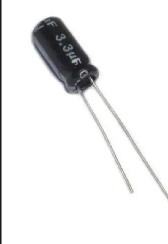 3.3uf 50v Aluminum Electrolytic Capacitor – KSH 20 at CLOUD SENSORS Mombasa – Quality electronics in Kenya