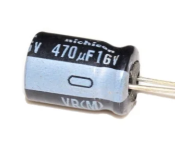 470uf 16v Aluminum Electrolytic Capacitor – KSH 20 at CLOUD SENSORS Mombasa – Quality electronics in Kenya