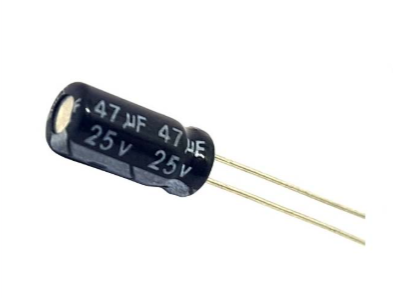 47UF 25V Aluminum Electrolytic Capacitor – KSH 20 at CLOUD SENSORS Mombasa – Quality electronics in Kenya