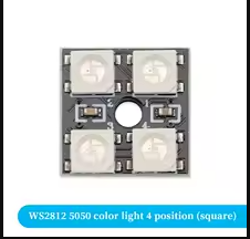 5V   4 BITS  SQUARE WS2812 5050 RGB LED Ring Lamp Light + Integrated Drivers For Arduino Diy – KSH 100 at CLOUD SENSORS Mombasa – Top quality displays. Best electronics in Kenya. Shop now for Arduino, ESP32, sensors and IoT devices.