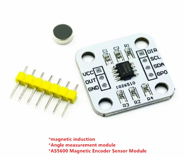 AS5600 magnetic encoder magnetic induction angle measurement sensor module 12bit high precision – KSH 500 at CLOUD SENSORS Mombasa – Top quality motors. Best electronics in Kenya. Shop now for Arduino, ESP32, sensors and IoT devices.