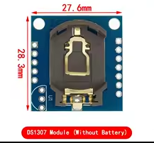 DS1307 Precision RTC Real Time Clock Memory Module For Arduino new original – KSH 300 at CLOUD SENSORS Mombasa – Top quality modules. Best electronics in Kenya. Shop now for Arduino, ESP32, sensors and IoT devices.