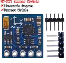 GY-271 QMC5883L 3V-5V Three 3 Triple Axis Magnetic Field Compass Magnetometer Sensor Module For Arduino IIC Board – KSH 450 at CLOUD SENSORS Mombasa – Quality electronics in Kenya
