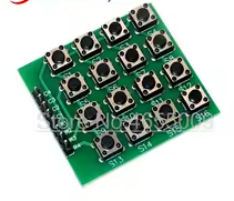 8pin 4x4 4*4 Matrix 16 Keys Button Keypad Keyboard Breadboard Module MCU for arduino Diy Kit – KSH 300 at CLOUD SENSORS Mombasa – Top quality modules. Best electronics in Kenya. Shop now for Arduino, ESP32, sensors and IoT devices.