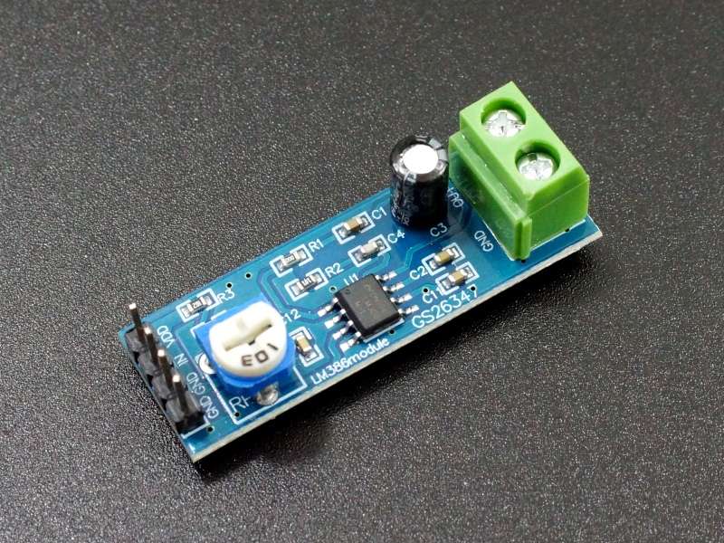 LM386 Audio Amplifier Module – KSH 300 at CLOUD SENSORS Mombasa – Top quality amplifiers. Best electronics in Kenya. Shop now for Arduino, ESP32, sensors and IoT devices.