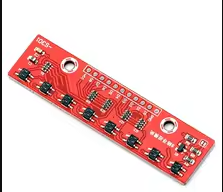 Line Follower Infrared Detection Sensor 8 Channel 8Bit Detector Hunt Board PCB Infrared Detection Sensor Module Board – KSH 500 at CLOUD SENSORS Mombasa – Quality electronics in Kenya