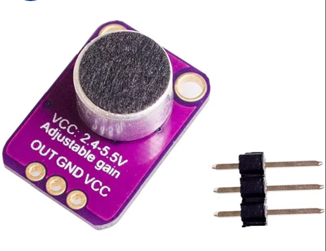 MAX4466 Microphone Amplifier Module Electret Mic Adjustable Gain Audio Sensor Board for Arduino DIY – KSH 400 at CLOUD SENSORS Mombasa – Top quality amplifiers. Best electronics in Kenya. Shop now for Arduino, ESP32, sensors and IoT devices.