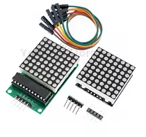 MAX7219 8*8 Dot Matrix Module Red Light Microcontroller Module Display Module MCU LED Display Control Module For Arduino 5V – KSH 350 at CLOUD SENSORS Mombasa – Top quality displays. Best electronics in Kenya. Shop now for Arduino, ESP32, sensors and IoT devices.