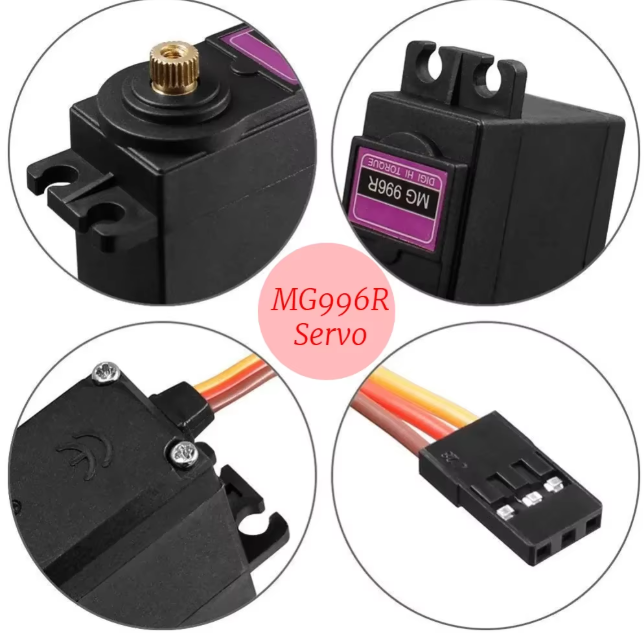MG996R JR Steering Rotation Servo Motor 180  MG 996 High Speed Torque Metal Gear for RC Car Helicopter Arduino Robot – KSH 1,300 at CLOUD SENSORS Mombasa – Quality electronics in Kenya