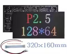 P2.5 Indoor High Resolution Full Color 320*160mm LED Matrix Display Module 128x64 Pixel RGB Screen Display panel – KSH 2,500 at CLOUD SENSORS Mombasa – Top quality displays. Best electronics in Kenya. Shop now for Arduino, ESP32, sensors and IoT devices.