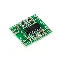 PAM8403 Super mini digital amplifier board 2 * 3W Class D digital amplifier board efficient 2.5 to 5V USB power supply – KSH 400 at CLOUD SENSORS Mombasa – Top quality amplifiers. Best electronics in Kenya. Shop now for Arduino, ESP32, sensors and IoT devices.