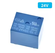 SRD-24VDC- 10A 250VAC 5PIN RELAY – KSH 70 at CLOUD SENSORS Mombasa – Top quality relays. Best electronics in Kenya. Shop now for Arduino, ESP32, sensors and IoT devices.