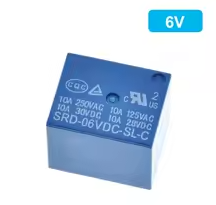 SRD-6VDC- 10A 250VAC 5PIN RELAY – KSH 70 at CLOUD SENSORS Mombasa – Top quality relays. Best electronics in Kenya. Shop now for Arduino, ESP32, sensors and IoT devices.