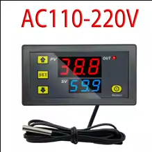 W3230 Mini Digital Temperature Controller 220V Thermostat Regulator Heating Cooling Control Thermoregulator With Sensor – KSH 700 at CLOUD SENSORS Mombasa – Quality electronics in Kenya
