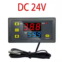 W3230 Mini Digital Temperature Controller  24VThermostat Regulator Heating Cooling Control Thermoregulator With Sensor – KSH 700 at CLOUD SENSORS Mombasa – Quality electronics in Kenya