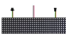 WS2812B RGB LED Flexible 8x32 Pixel Panel Strip Matrix Screen WS2812 Module Individually Addressable IC DC5V – KSH 1,000 at CLOUD SENSORS Mombasa – Quality electronics in Kenya